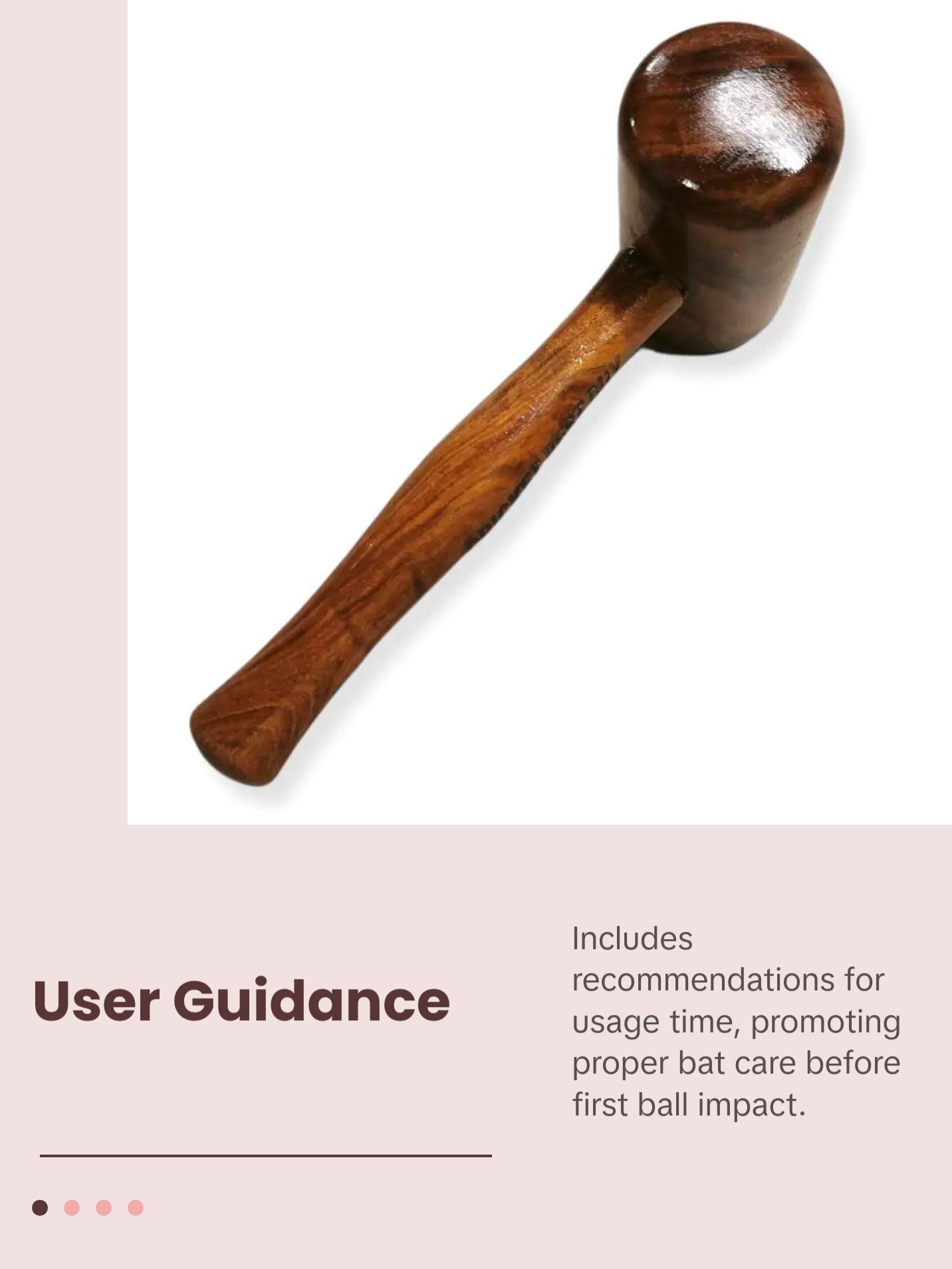 CBB Cricket Bat Mallet Hammer Deluxe for Bat Knocking in Heavy Duty