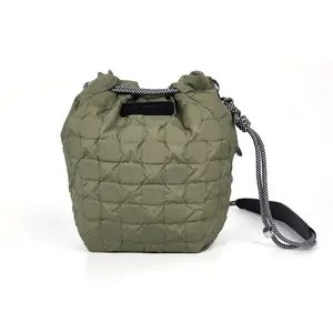 One Go Drawstring Bag Mirrorless Soft Cute Camera Pouch Handbag SLR Storage Lens Shoulder Bag compatible with Fujifilm Canon Sony Nikon Camera Case outdoor waterproof sport camera tiktok video recorder