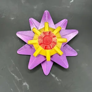 Starmie hand spinner 3d printed fidget Starmie hand spinner 3d printed fidget