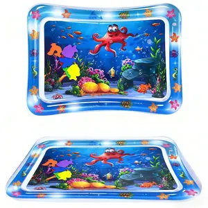 Baby Water Mat, Inflatable Cushion Toy, Marinelife Play Pads for Kids Toddlers, Exercise Dexterity, Christmas Gift