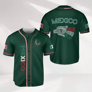 Mexico Baseball Jersey, Mexican Jersey Shirt for Men Women Youth Game Day Outfit For Mexico Fans, Mexican Culture Lover Gift