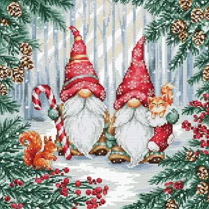  Forest Friends  BU5096L Counted Cross-Stitch Kit