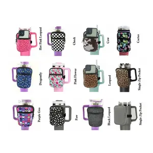 Sport Bottle Bag Pouch for 20-40oz Travel Tumbler Key Phone