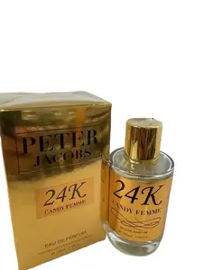 Peter Jacobs 24K Candy Femme Eau de Parfum EDP 100 ML / 3.4 OZ Spray Women Regular Edition Warm Sweet Inspiring Dreamy Playful Scent