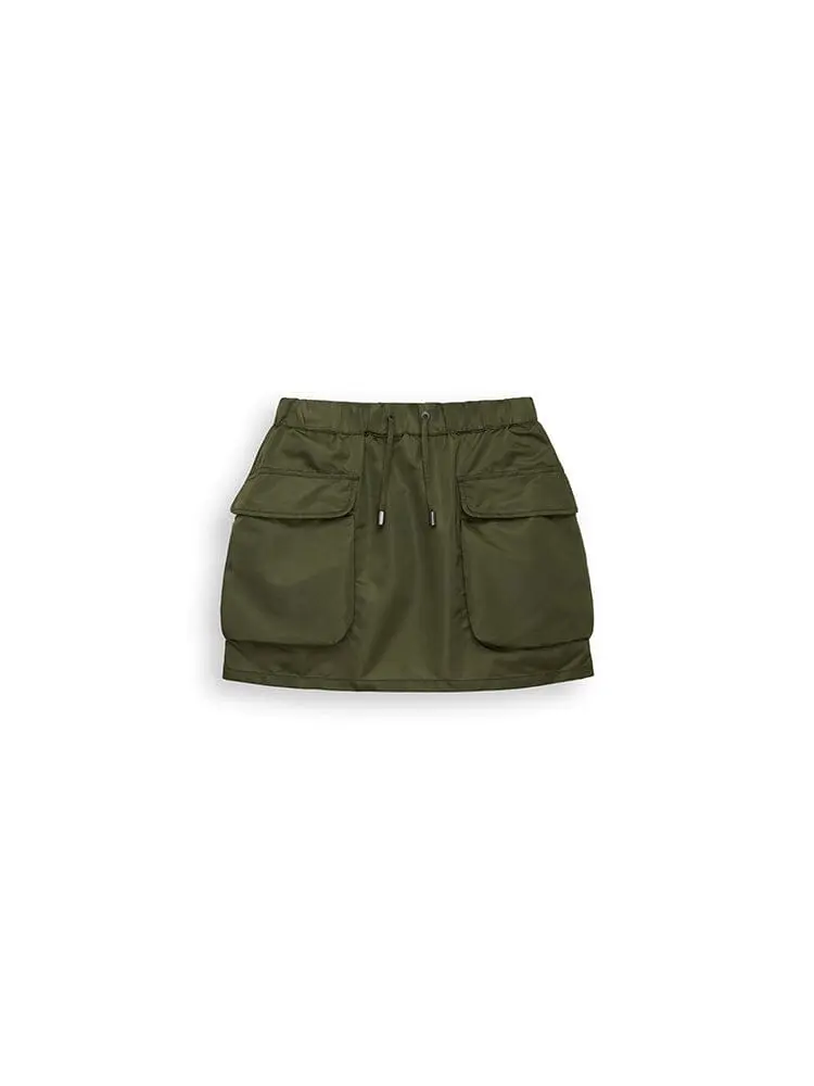 FLIGHT NYLON MINI SKIRT WOMENS