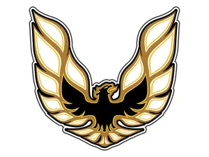 #0767 Pontiac Firebird Logo #1 Sticker Brand Waterproof Vinyl Decal Die-Cut Car
