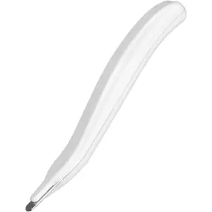 Magnetic Staple Remover, Ergonomic Design Staple Puller Remover Tool, Easy Staple Extraction, White, Suitable for Office, School, Home