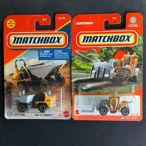 Matchbox 2025 Lineup Die-Cast Construction Vehicles MBX Lil' Dumper & MBX Load Lifter 76/125 & 99/100