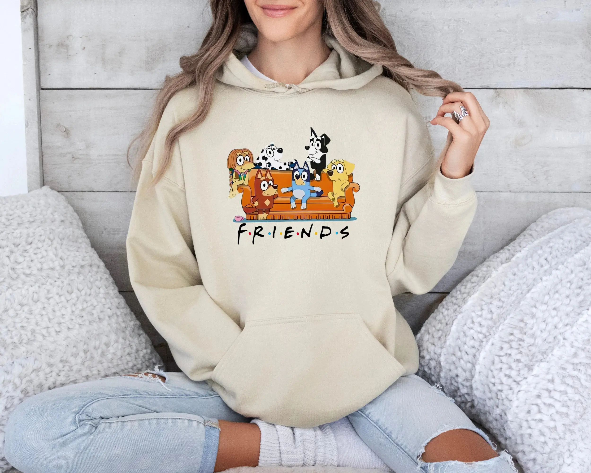 Personalized Friends Shirt, Friends Bluey Shirt, Funny Cartoon Shirt, Bluey Era Tour Shirt, Bluey Family Shirt, Bluey Cartoon Shirt, Bluey Birthday Party Shirt, Bluey Heeler Shirt, Funny Bluey Shirt, Bluey Gift For Fan, Gift For Kids,For Family X6R5J_H101
