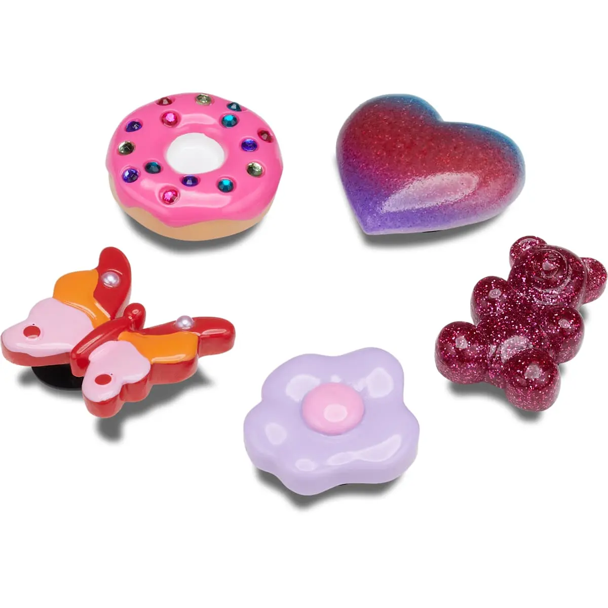 Crocs Jibbitz Boys & Girls Shoe Charms 5-Pack, Personalize Shoes, Totes and Bags