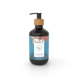 Saavy Naturals Tahitian Vanilla Hand Wash – Gentle Daily Cleanse – 12oz