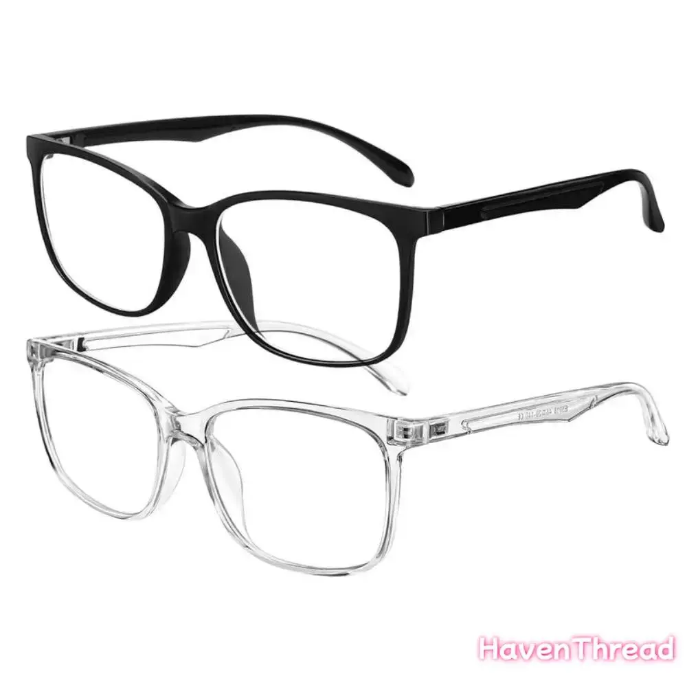 Unisex Tinted Lens Eyeglasses - Lightweight TR90 Frame, Blue Light-Blocking UV400 Lenses for Computer Use & Cycling