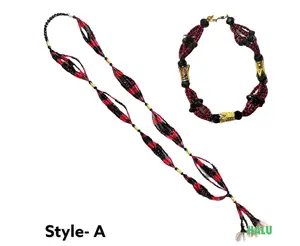 25” Collar de Mazo Elegua con Ilde / Elegua Mazo Collar con Ilde 25” / Collar de Santo