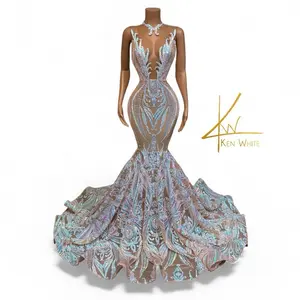 Sasha Sequin Mermaid Gown Formal Prom Gown