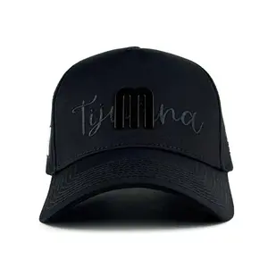 Forty Five Tijuana "M" Cap- Black/Black