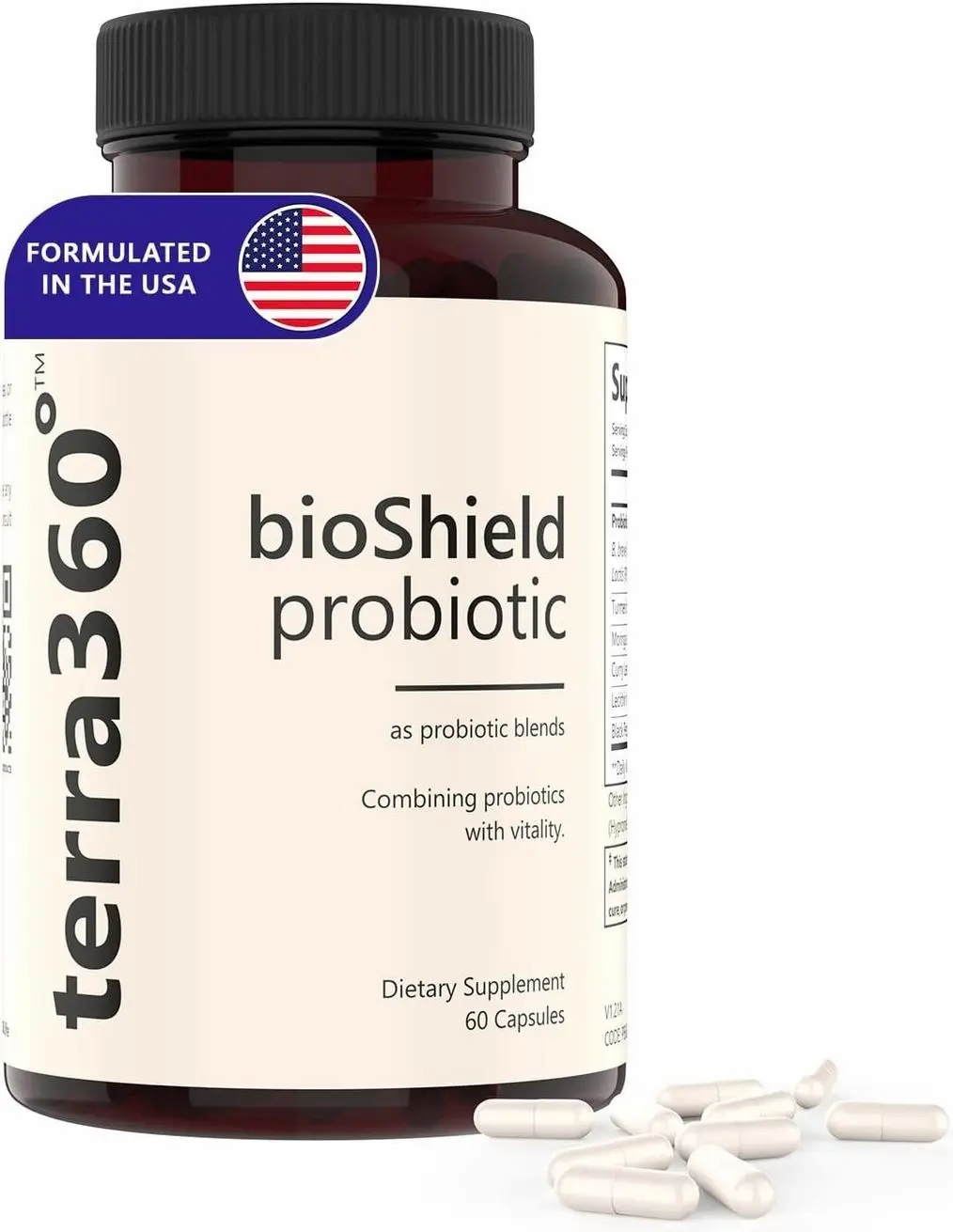 BioShield Probiotic for Women – Menopause, Gut Health for Women, Joint Comfort, Immune Support – Multi-Benefit with Turmeric, Curry Leaf & Moringa - 60 Capsulesundefined
