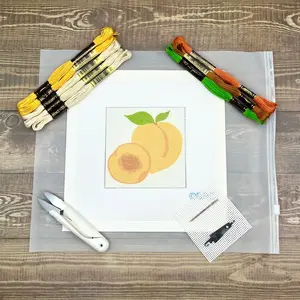 Peaches Needlepoint Kit