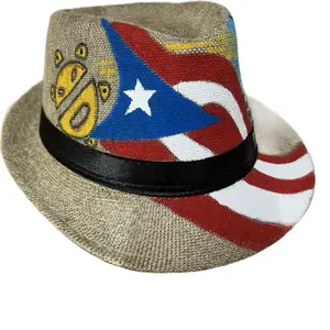 Hand painted fedora / fedora pintada a mano