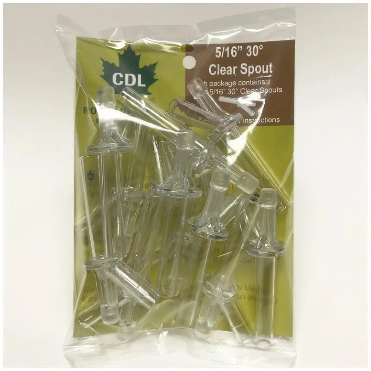 Roth Suguarbush  0.31 in. Clear Tubing Tap - Pack of 12