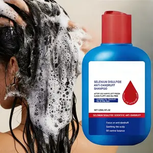 Selenium Disulfide Shampoo, Oil Control Hair Care Shampoo, Refreshing Oil Control, Scalp Cleansing, Scalp Cleansing, Suitable for Oily and Dry Hair Types, Scalp Cleansing Conditioner, Male and Female Exclusive - 120ml