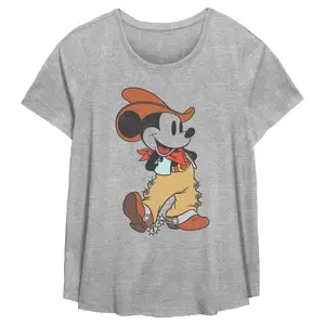 Women's Mickey & Friends Western Mickey T-Shirt