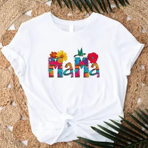 Mama Mexican T-Shirt, Latina Mom Shirt, Funny Pregnancy Announcement Tee, New Mom Gift, Mama Fiesta Short Sleeve mama  sweatshirt