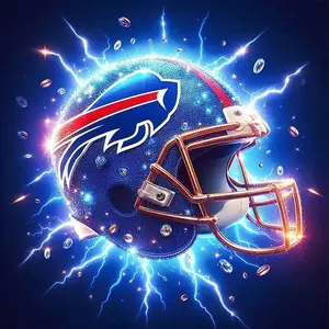 Football Helmet Pattern DIY Diamond Arts Colorful Painting Kit without Frame, DIY 5D Diamond Arts Colorful Painting Kit, Wall Art Decor for Home, Diamond Painting Kits