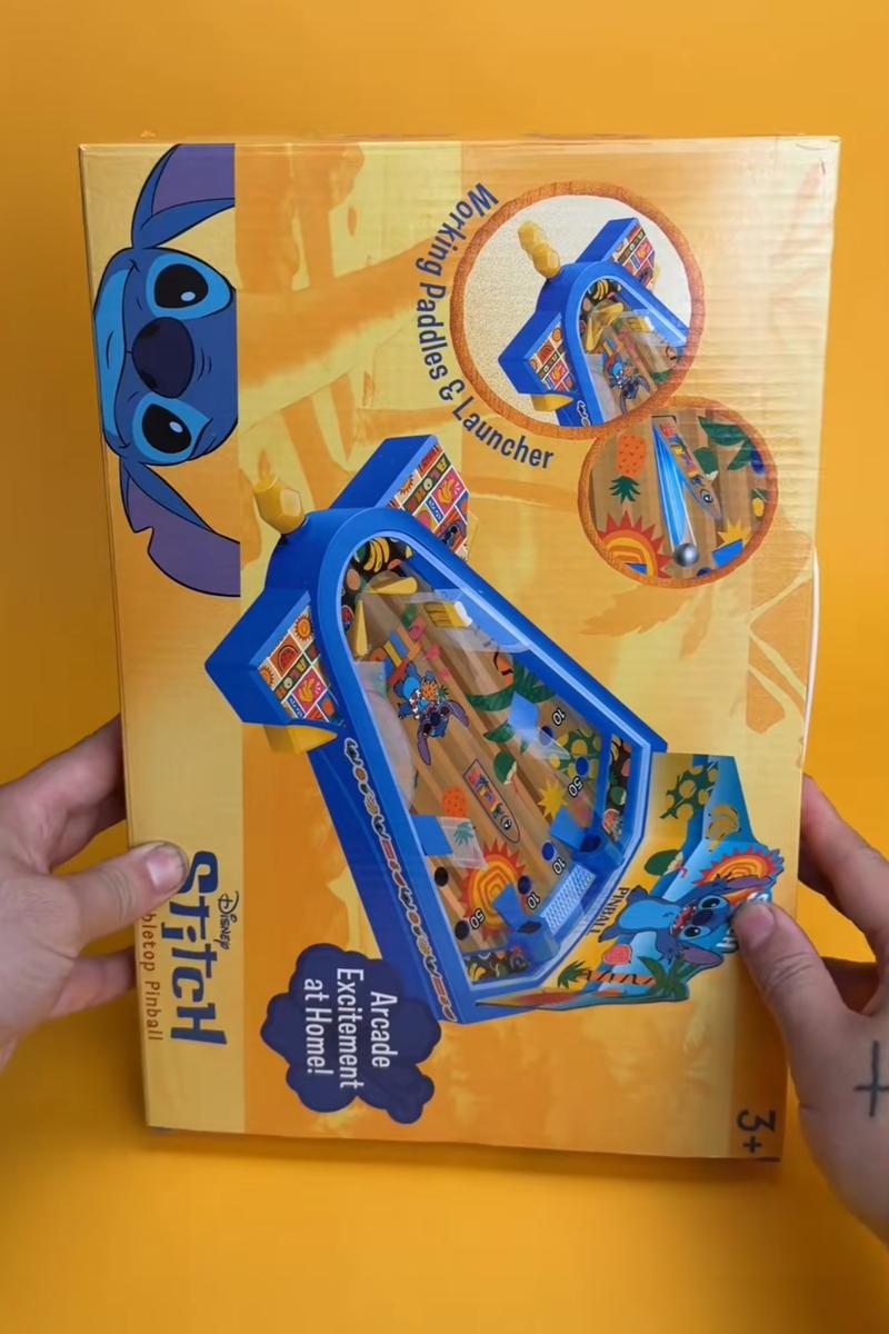 Marvel Mini Tabletop Pinball - Spidey and his Amazing Friends | Stitch | Transformers | Spider-Man with Working Paddles & Launcher Interactive Kids Toy Marvel Mini Tabletop Pinball - Spidey and his Amazing Friends | Stitch | Transformers | Spider-Man with Working Paddles & Launcher Interactive Kids Toy