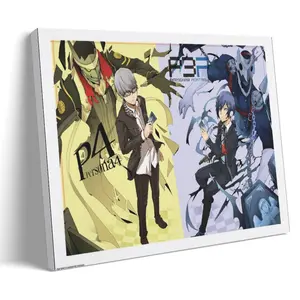Minato-persona 4 Poster Posters Music Album Cover Posters Canvas Wall Art High-Resolution Vintage Band & Artist Prints for Room