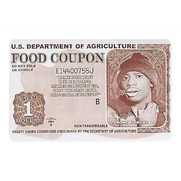 Food Coupon Tyrone Credit Card & Debit Card Skin