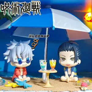 10CM Jujutsu Kaisen Anime Figures Q Version Satoru Gojo Figure Geto Gojo Action Figure PVC Collection Model Toys Children Gift