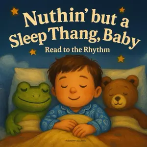 Nuthin’ But a Sleep Thang, Baby — a read-to-the-rhythm bedtime book that gets kids calm, cozy, and ready to sleep. Hip-hop flow, bedtime fun, parent approved.
