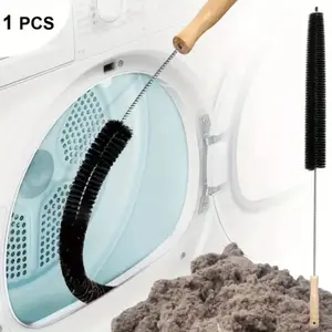 Washer & Dryer Vent Cleaning Brush With A Long Flexible Rod And Spiral Bristles - Collect Dust, Remove Detergent Residue, Prevent Blockage, Maintain Equipment Efficiency, Washing Machine Cleaning Tool,