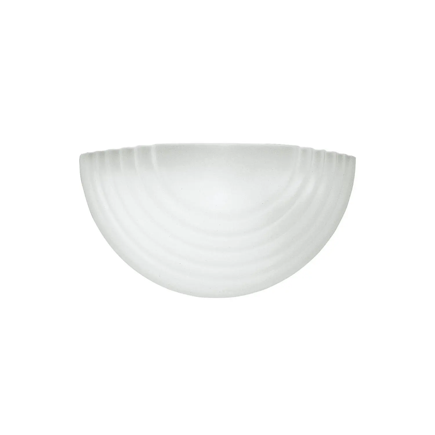 Stepped Glass One Light Wall / Bath Sconce White