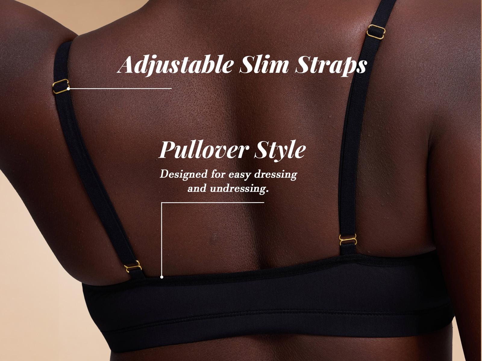 VRCOMFY Women's Sheer Mesh Wireless Bra, Lightweight Breathable Seamless Bralette, Soft Everyday Comfort Pullover Bra