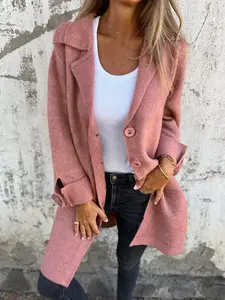 Laipelar Baylea Women's Long Wool Coat - Feminine, Casual, Everyday Style Jackets for Australian Winter