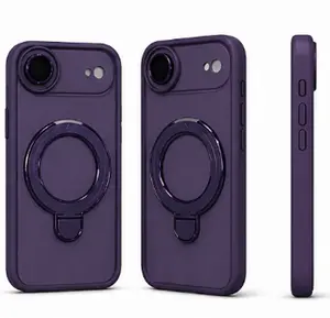 Translucent Navy Blue MagSafe Case for iPhone 17 Air Cover