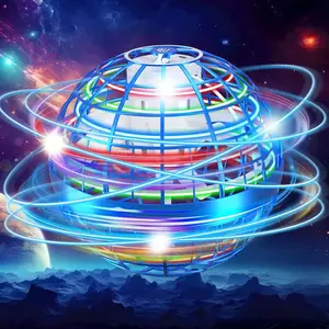 Galaxy Anti-Gravity Boomerang Ball with Hover Orb & LED Fly Spinners, Fun Indoor & Outdoor Toys for All Ages, Perfect for Kids Aged 6-12 & Teenagers