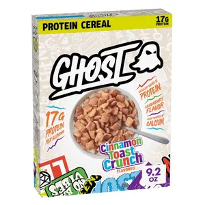 Ghost Protein Cereal - High Protein Cereal with 18g Protein - 10.8oz Box