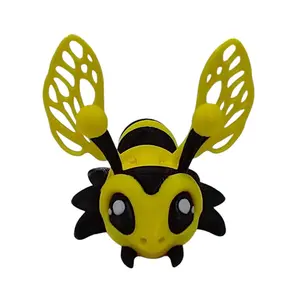 Honey Bee 3D Printed Articulating Figurine Decor Ornaments Decoration Artistic Articulated