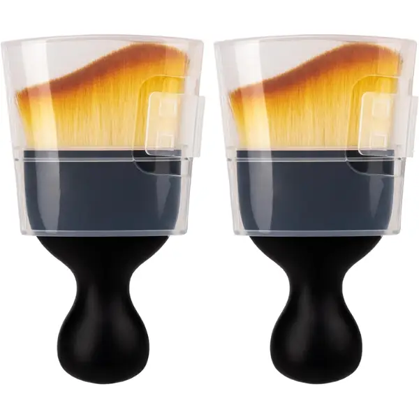 2 PCS Car Interior Dust Brush, Car Detailing Brush, Soft Bristles Dusting Tool for Automotive Dashboard, Air Conditioner Vents, Leather, Computer