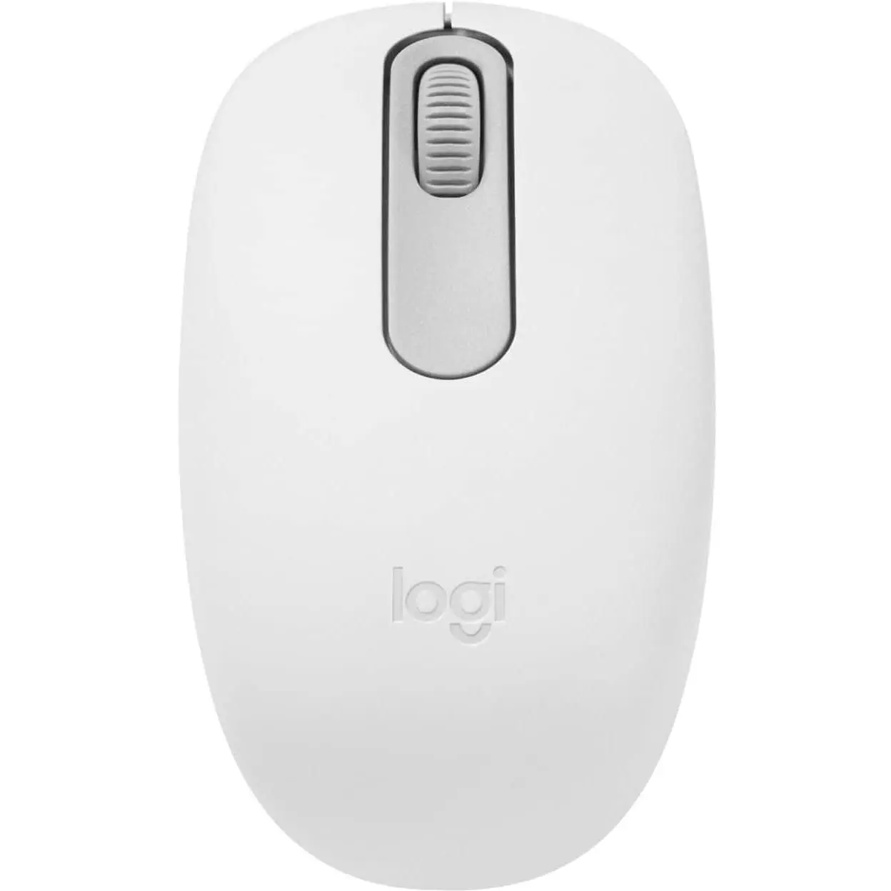 Logitech - M196 Lightweight Bluetooth Wireless Optical Mouse Compact 3-Button Ambidextrous Mouse with Smooth Tracking - Wireless - Off-White
