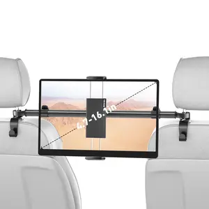 Tryone Car Headrest Tablet Holder is designed for parents, featuring an adjustable telescopic arm mount compatible with tablets ranging from 4.7 to 12.9 inches . It's the perfect companion for keeping children entertained during long car trips.