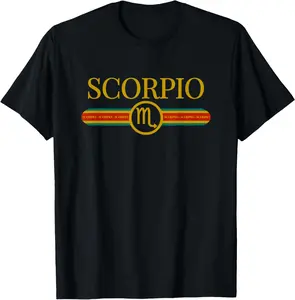 100% Cotton Scorpio Zod1ac Sign - Birthday Gift Idea - Classic T-Shirt