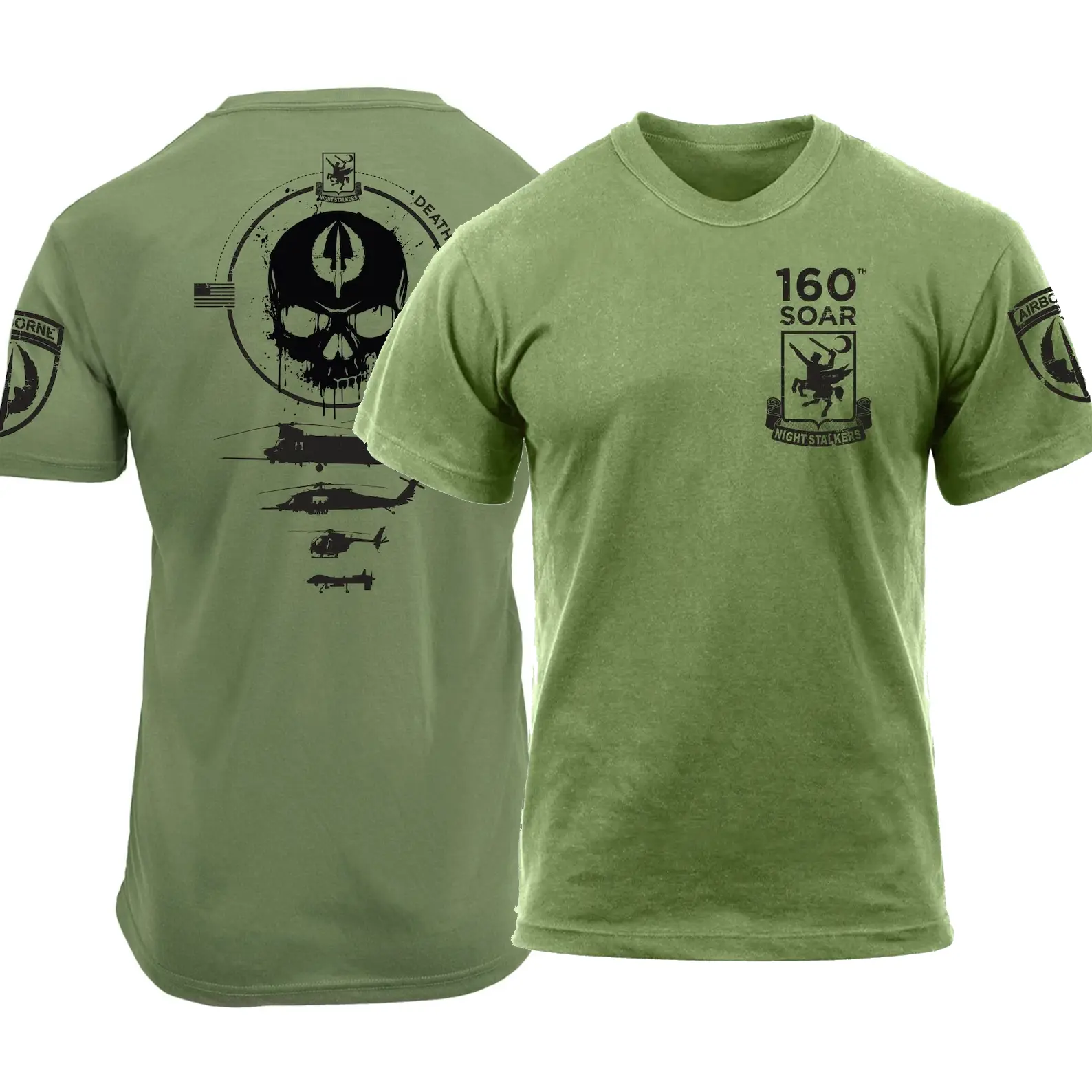 160 SOAR Night Stalkers Army T-Shirt, Airborne Military Tee, former soldier Shirts