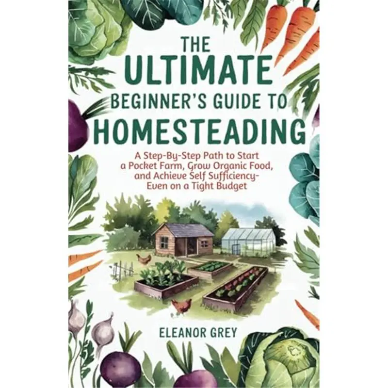 The Ultimate Beginner's Guide to Homesteading: A Step-by-Step Path to Start a Pocket Farm, Grow Organic Food, and Achieve Self Sufficiency - Even on a Tight Budget-Paperback