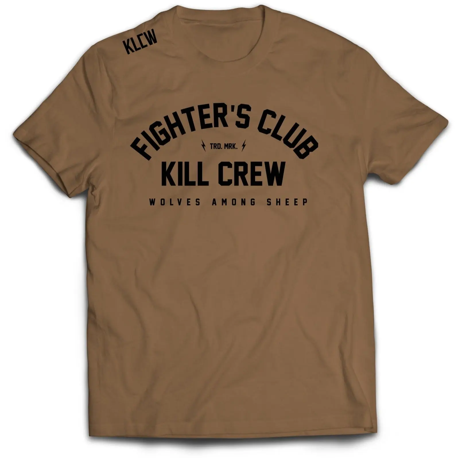Kill Crew Wolves T-Shirt Cotton Menswear Top Soft Tshirt Streetwear
