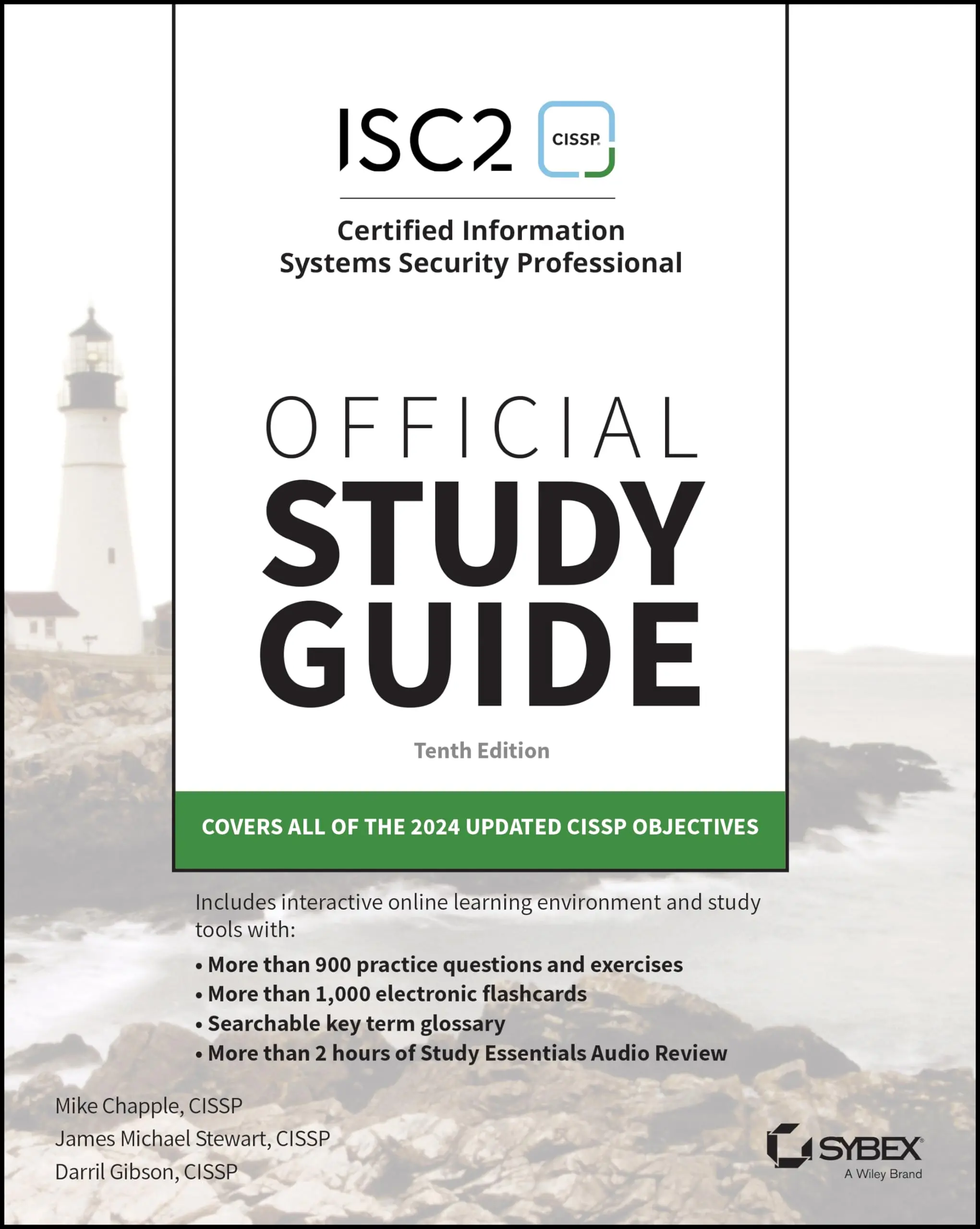 Isc2 Cissp Certified Information Systems Security Professional Official Study Guide -- Mike Chapple - Paperback