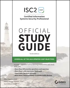 Isc2 Cissp Certified Information Systems Security Professional Official Study Guide -- Mike Chapple - Paperback