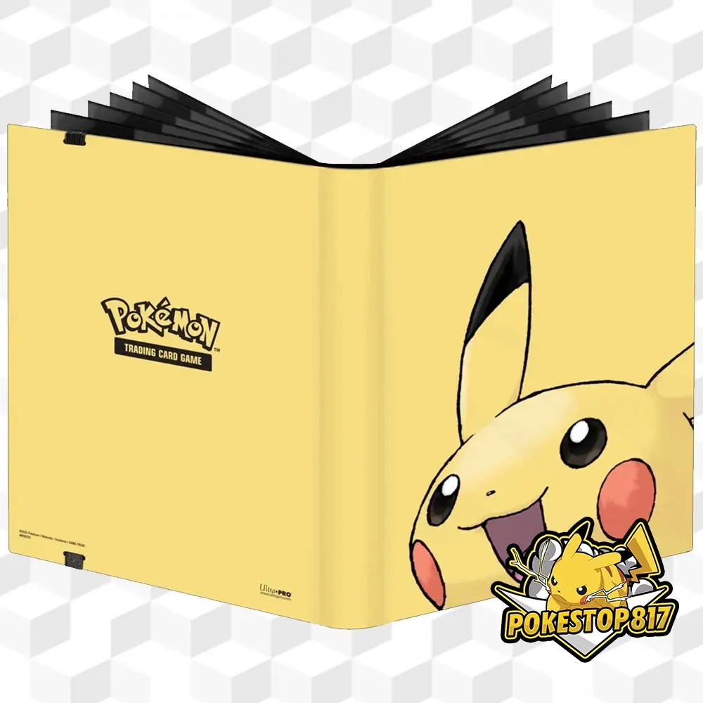 ultra pro jumbo card binder Amazon.com: Ultra Pro Premium PRO-BINDER Padded Leatherette 9-Pocket Album  with Center Window for Pokemon, YuGiOh, Magic Cards and Photocards! Also  for Baseball & Sports Cards! : Office Products main image 0